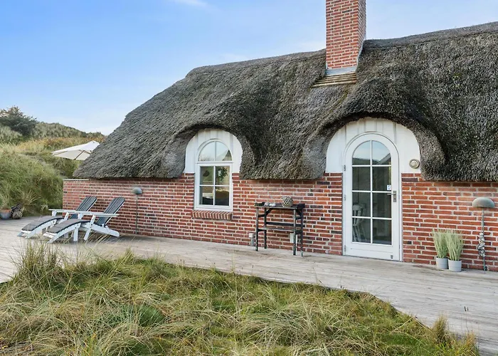 Lovely Thatched With A Large Annex - 1029 * Ringkøbing